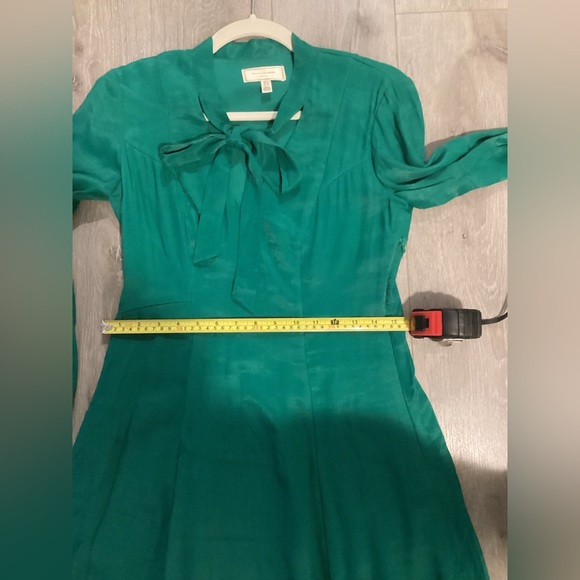 NWOT Anthropologie Gina Keyhole Dress by Moulinette Soeurs Green Size 2 - Picture 11 of 14